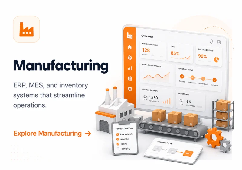 Manufacturing solutions - Datasoft Technologies