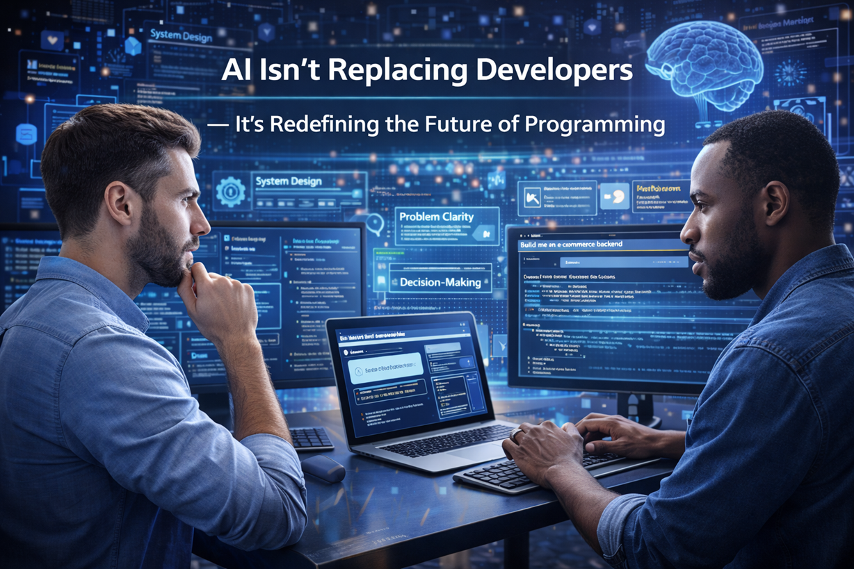 AI Isn’t Replacing Developers — It’s Redefining the Future of Programming