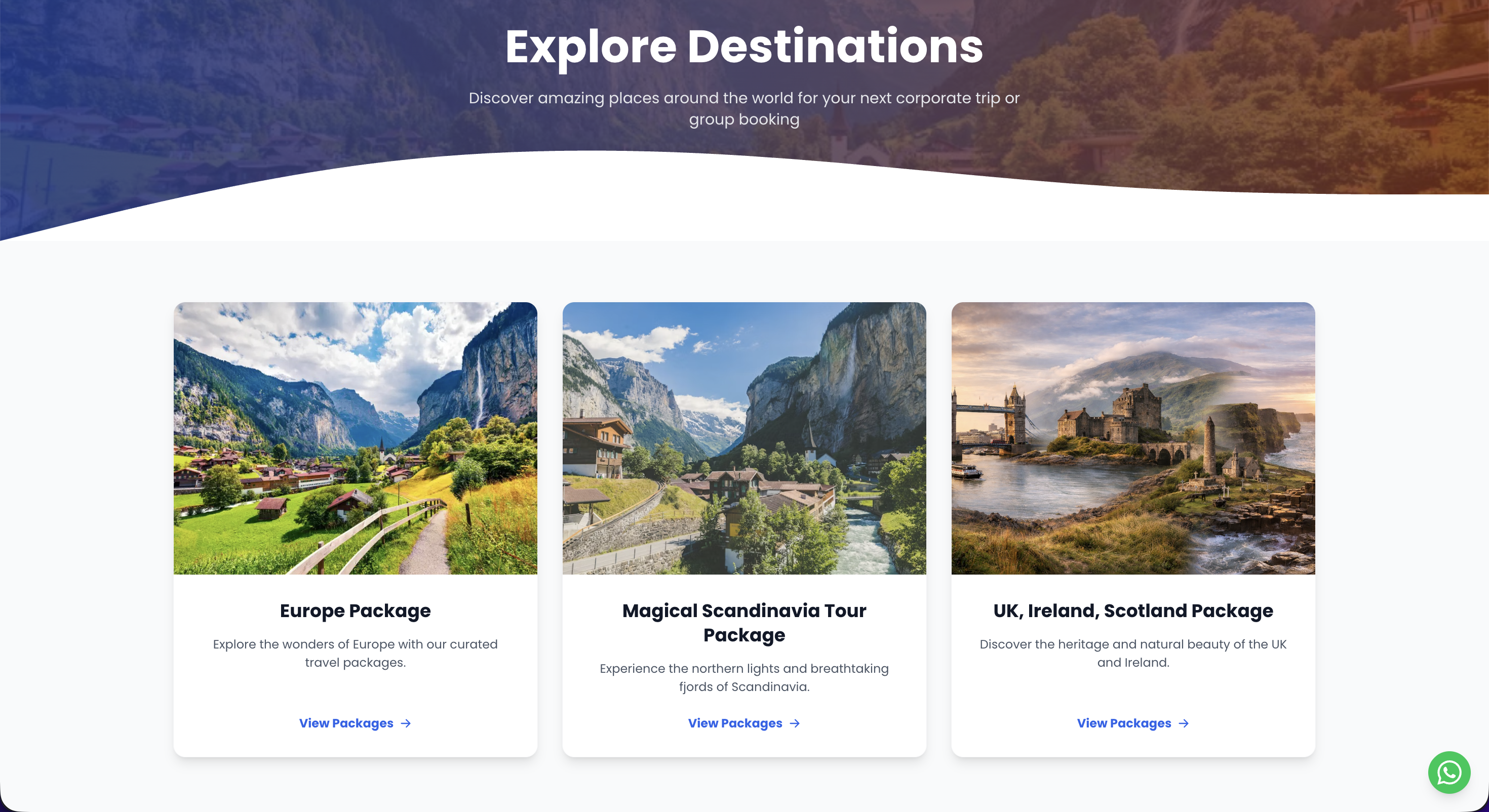 Explore Destinations
